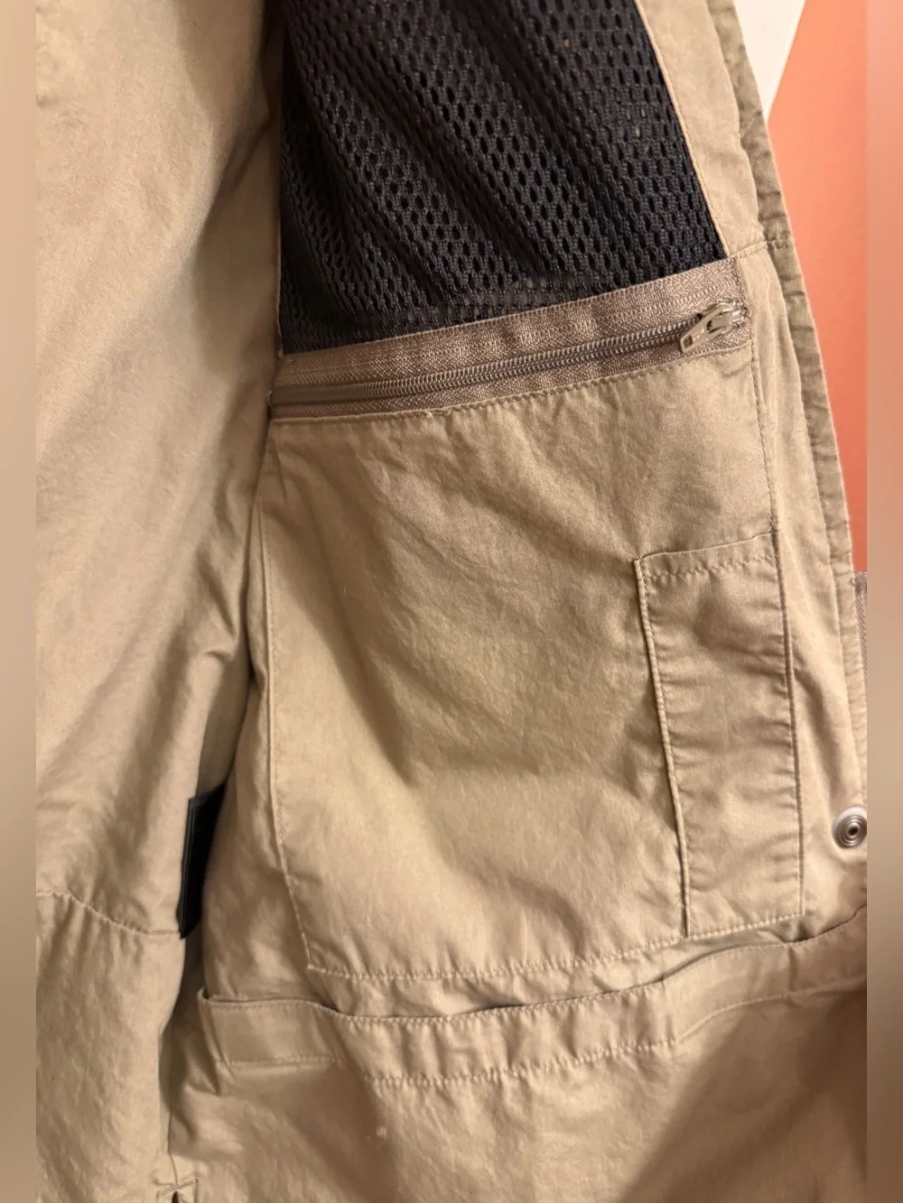 Tamrac 153 World Correspondent Photography Vest Khaki Medium Vtg Multi Pocket